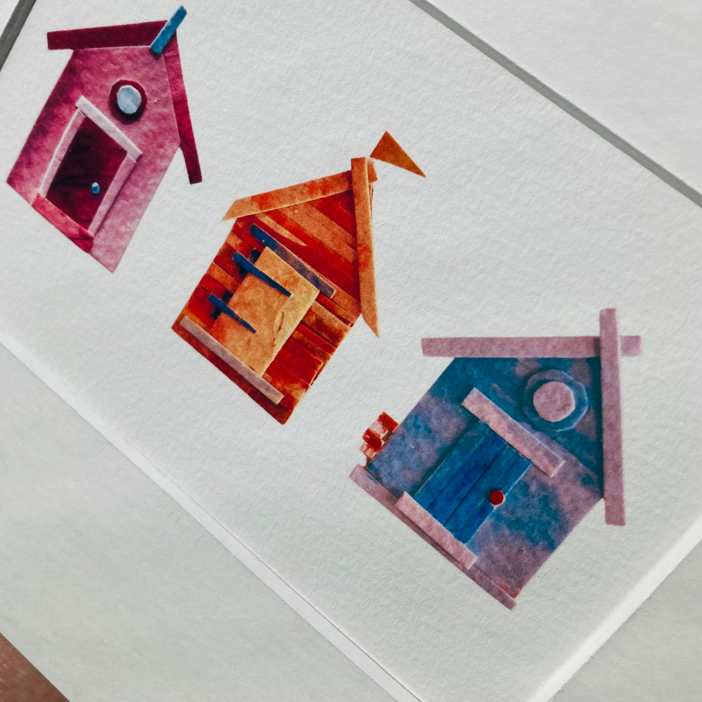 Beach Huts Limited Edition Print