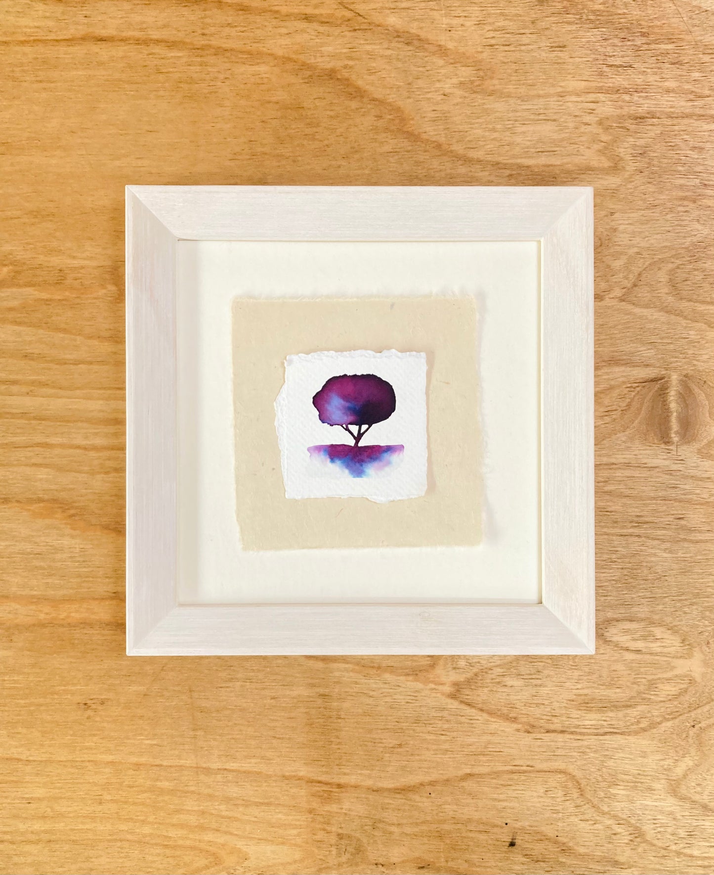 Tiny Tree #1 - Deep Violet