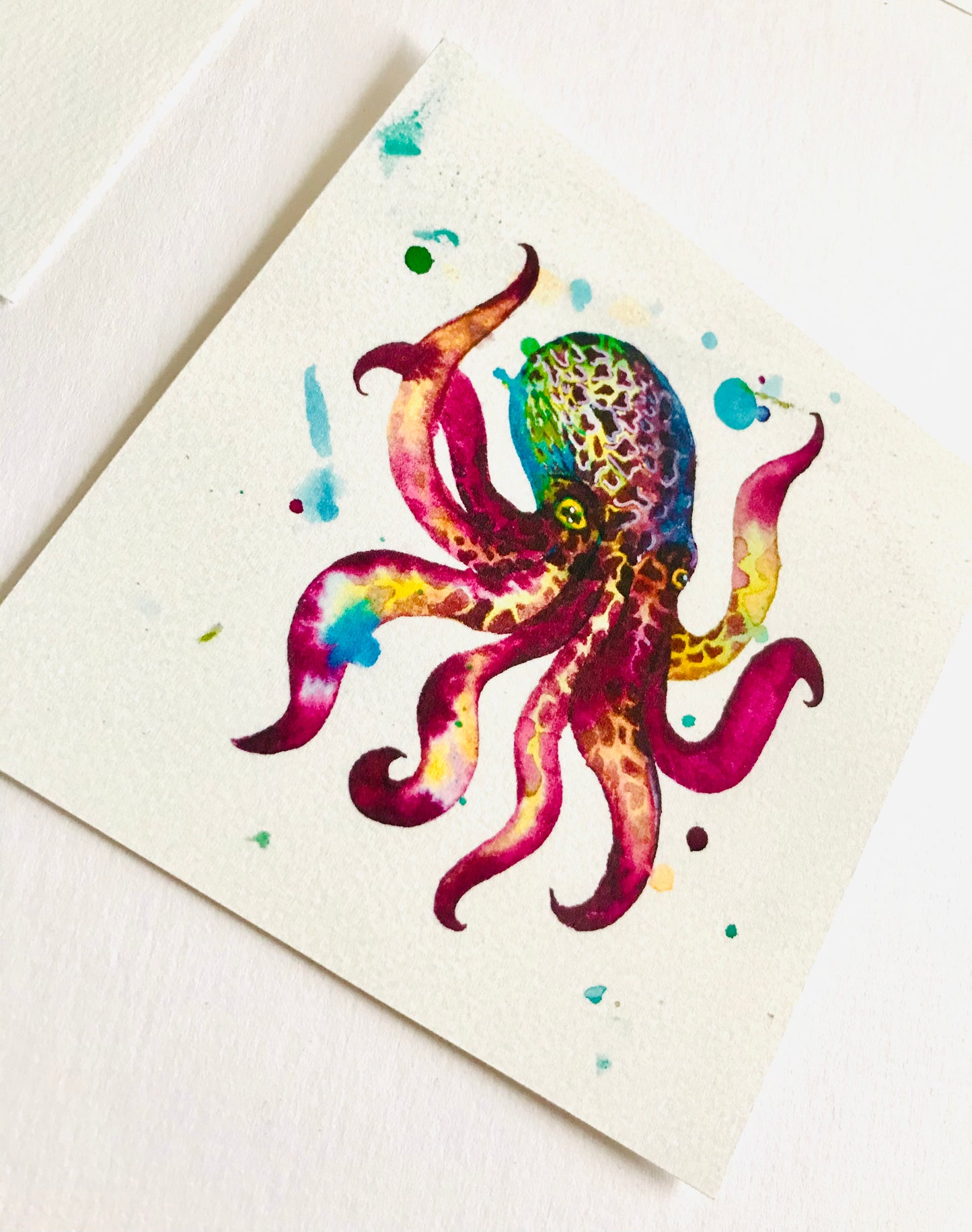 Mini Octopus Fine Art Print *Seconds*
