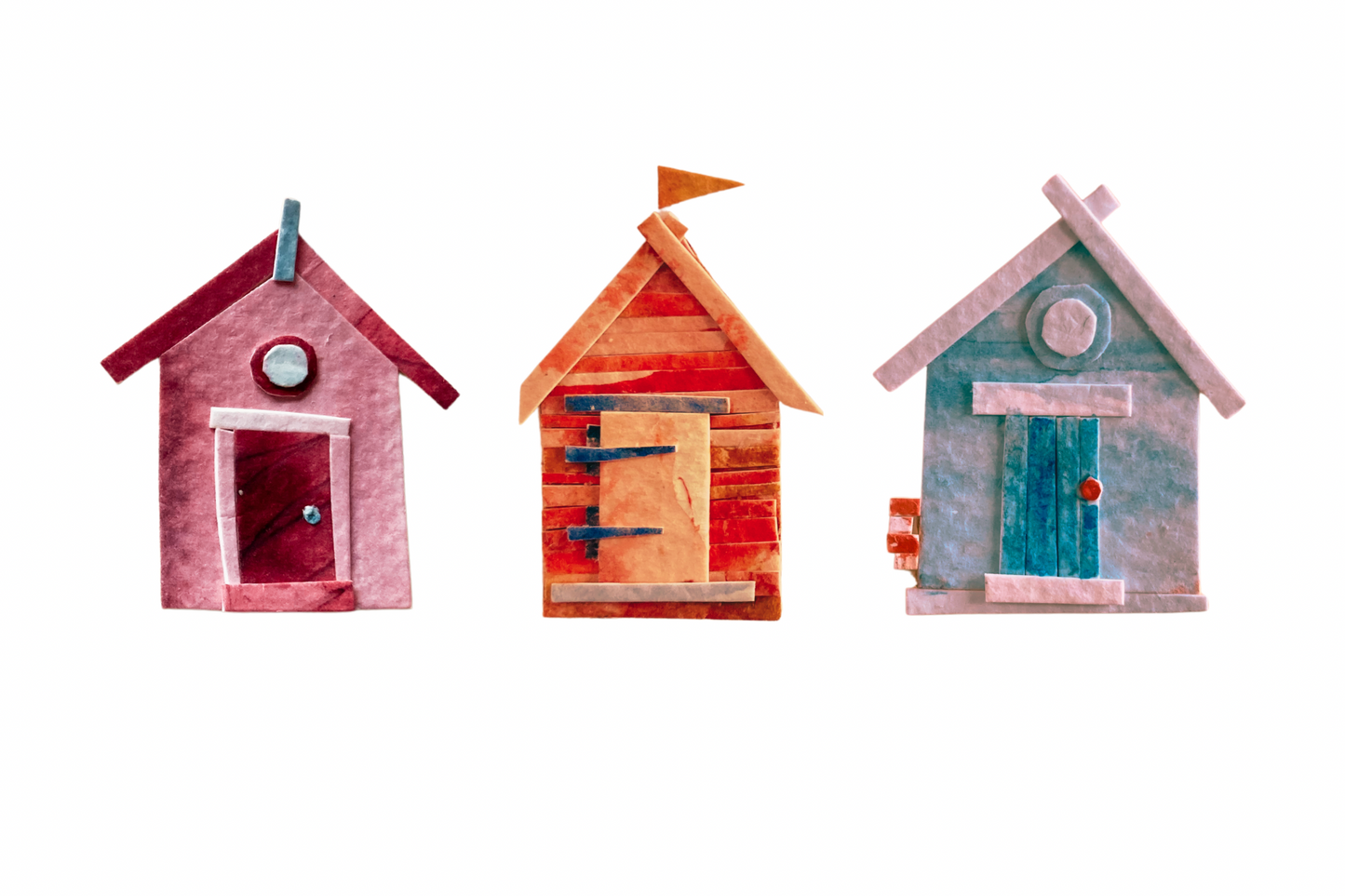 Beach Huts Limited Edition Print