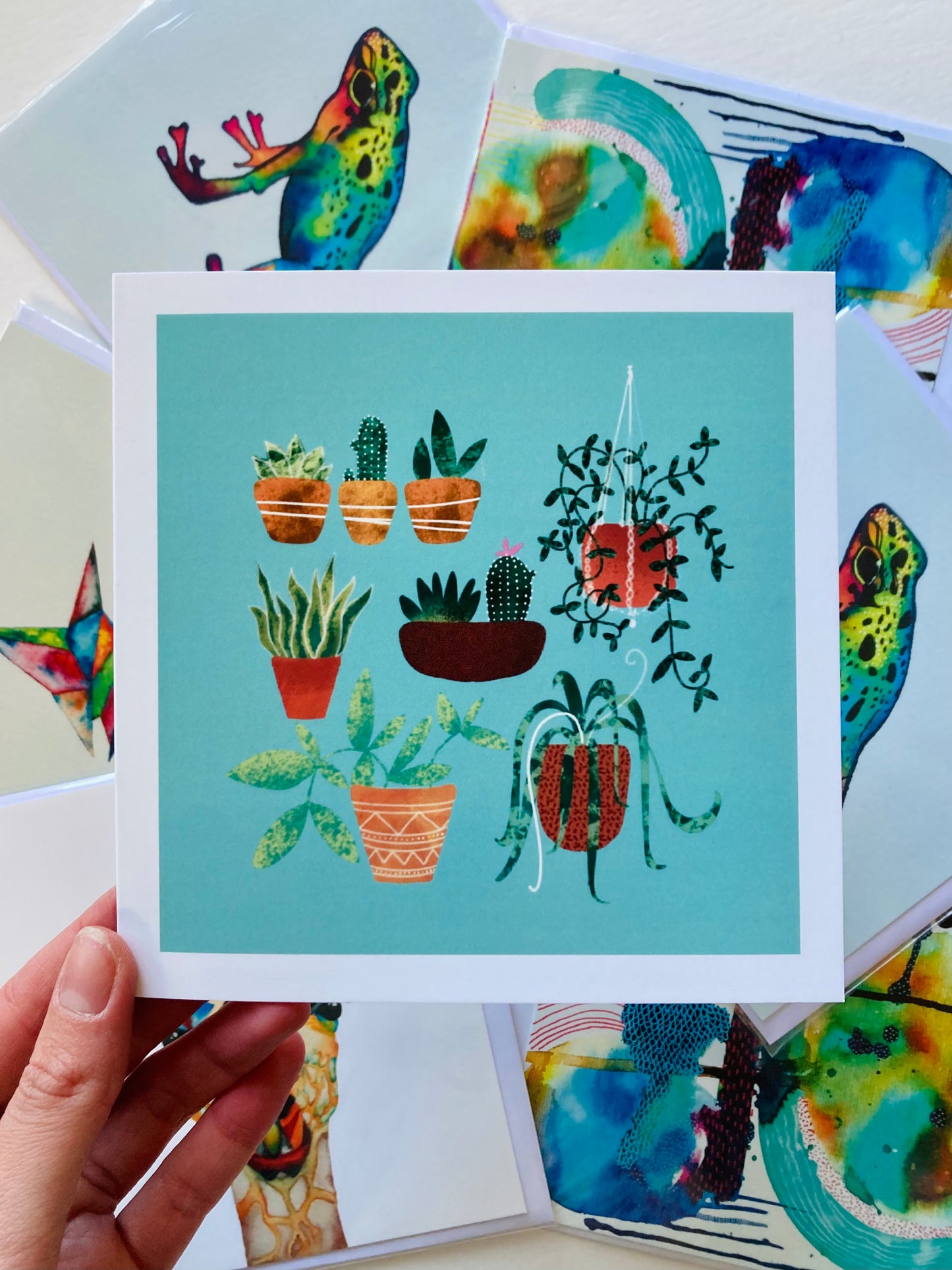 Houseplant Greetings Card *Seconds*