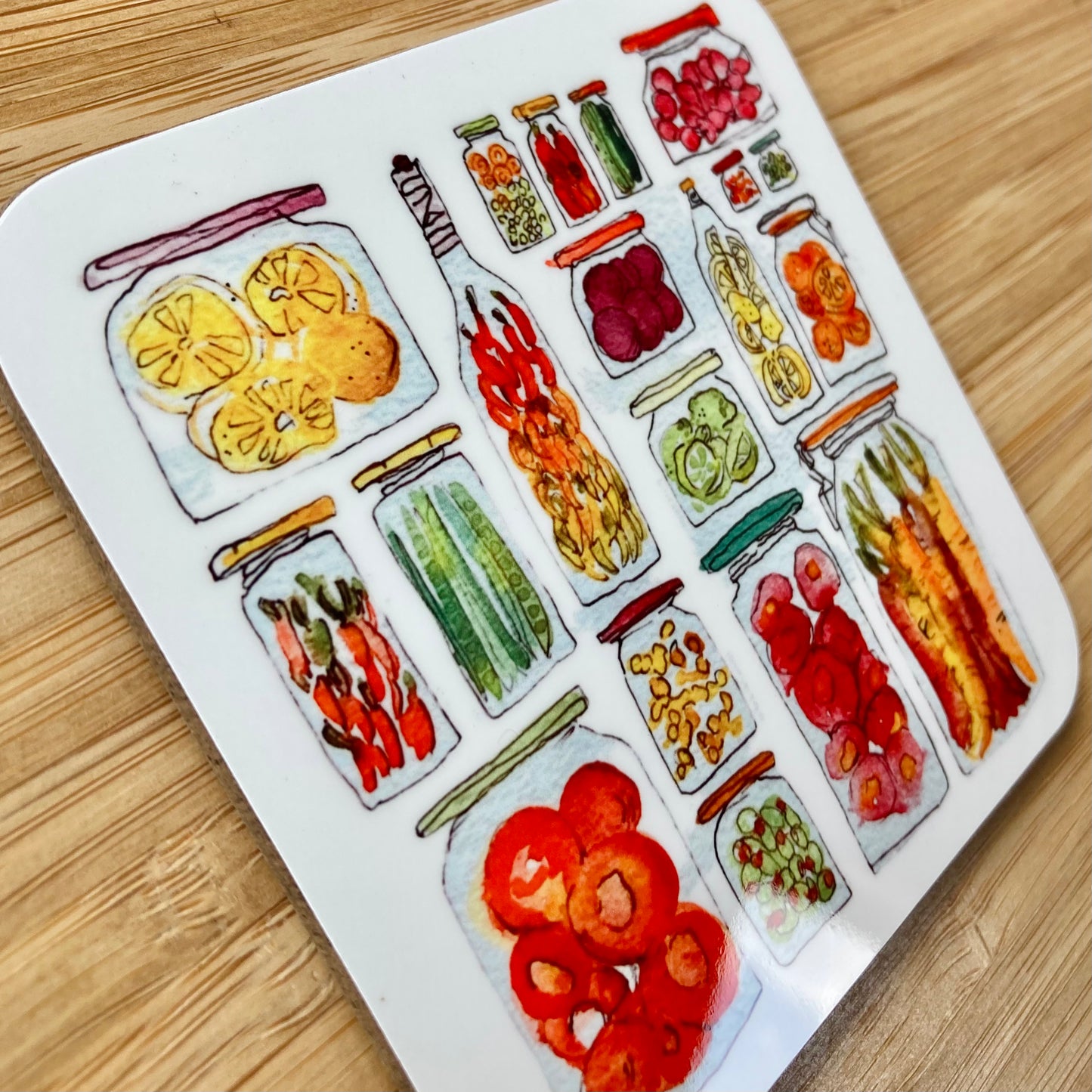 Pickle Jars Coaster