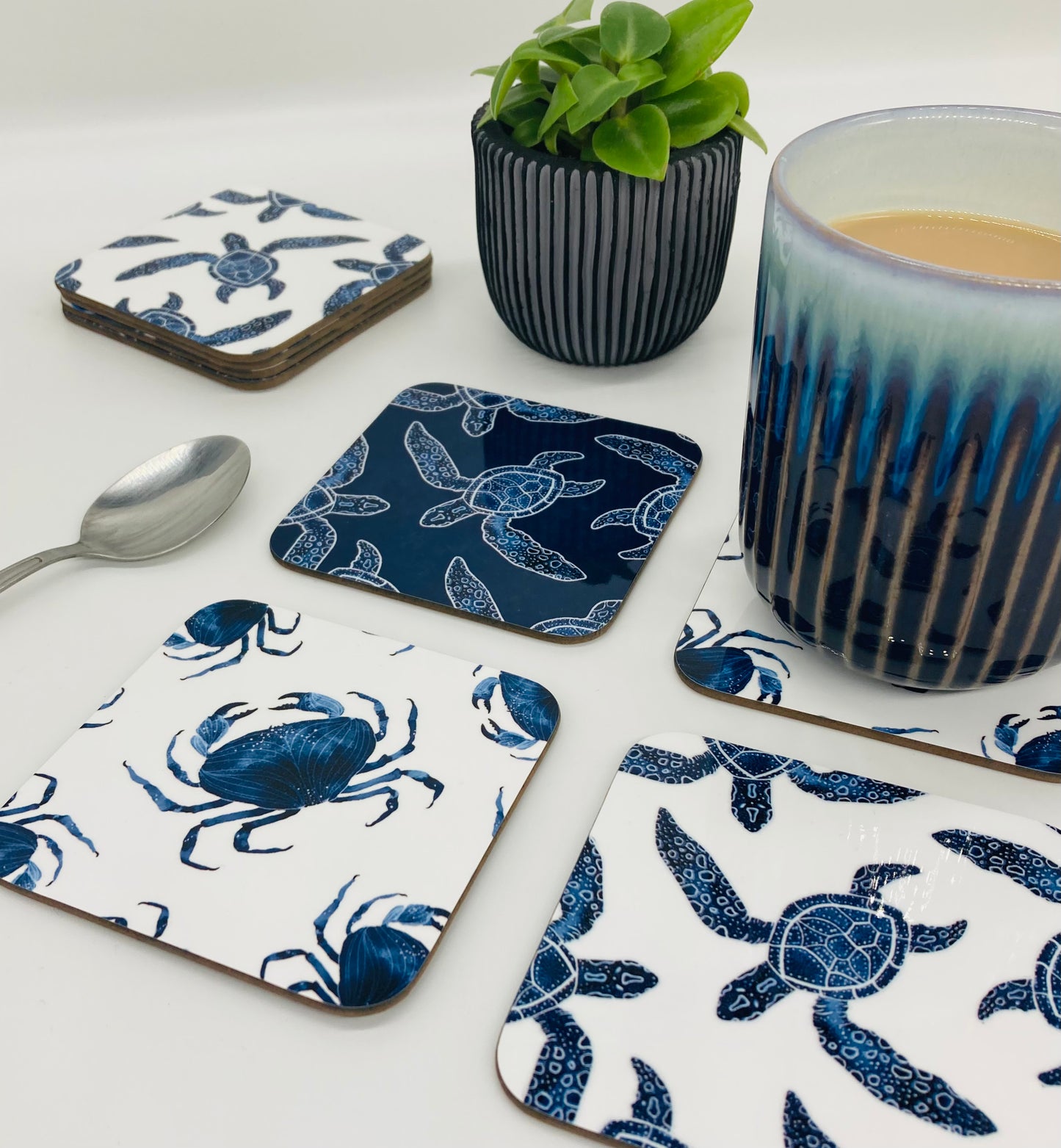 Sea Creature Coasters - Pack of 4