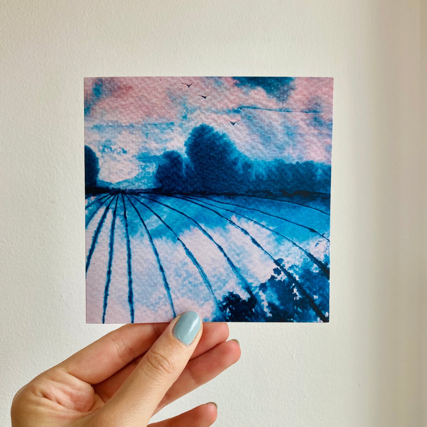 Watercolour Landscapes Pack of 4 Greetings Cards *Seconds*