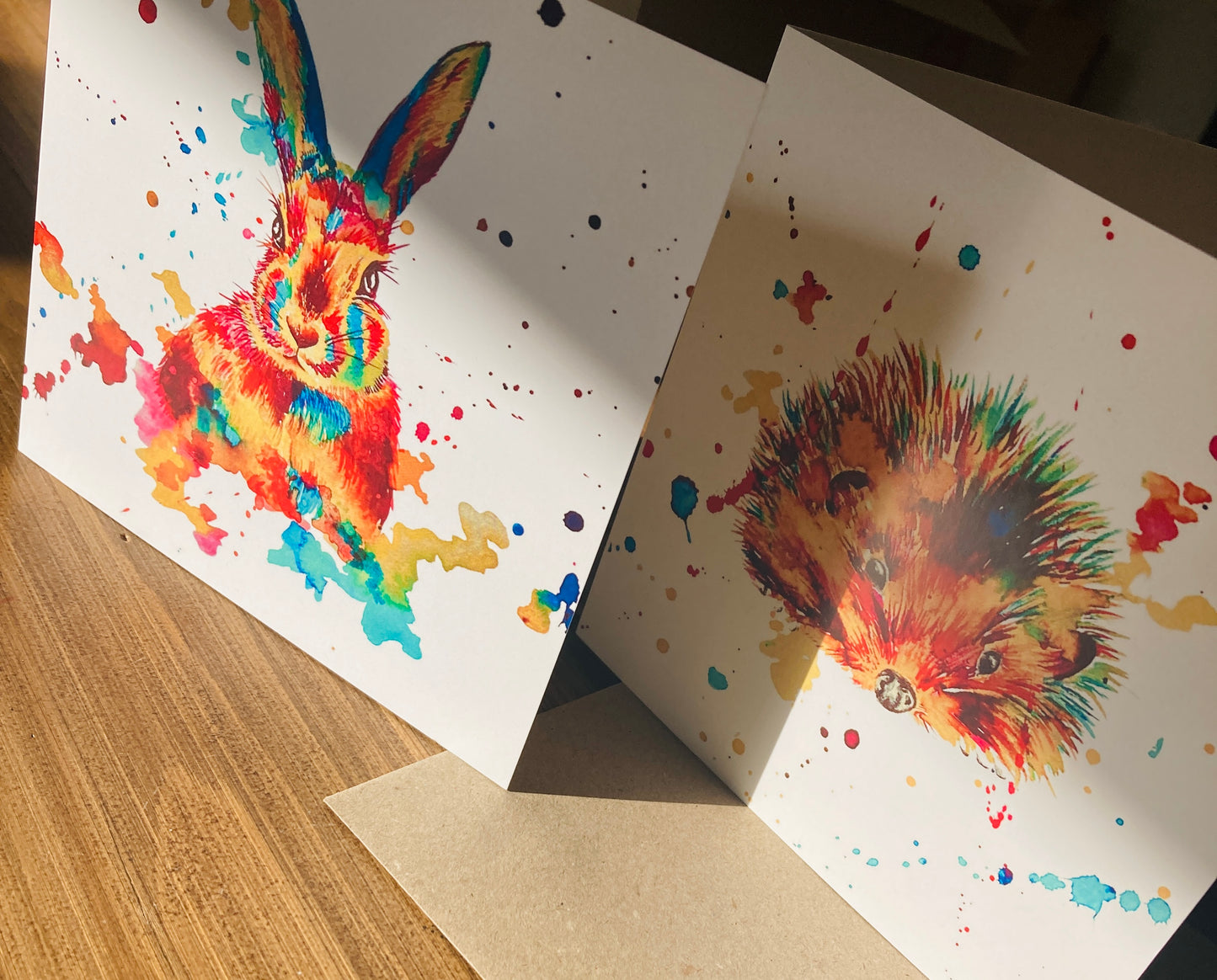 Watercolour Rabbit Card *Seconds*