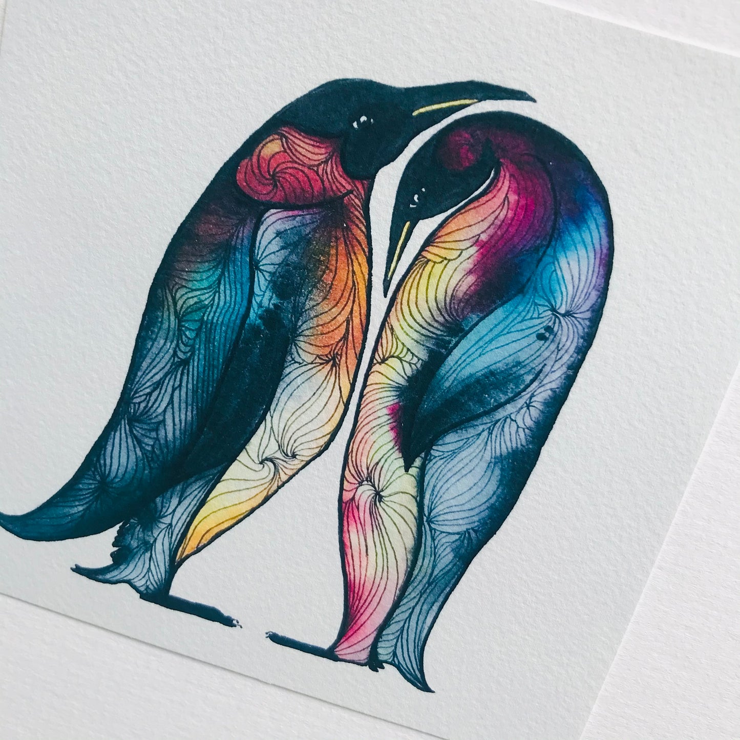 Mini Penguins Fine Art Print *Seconds*