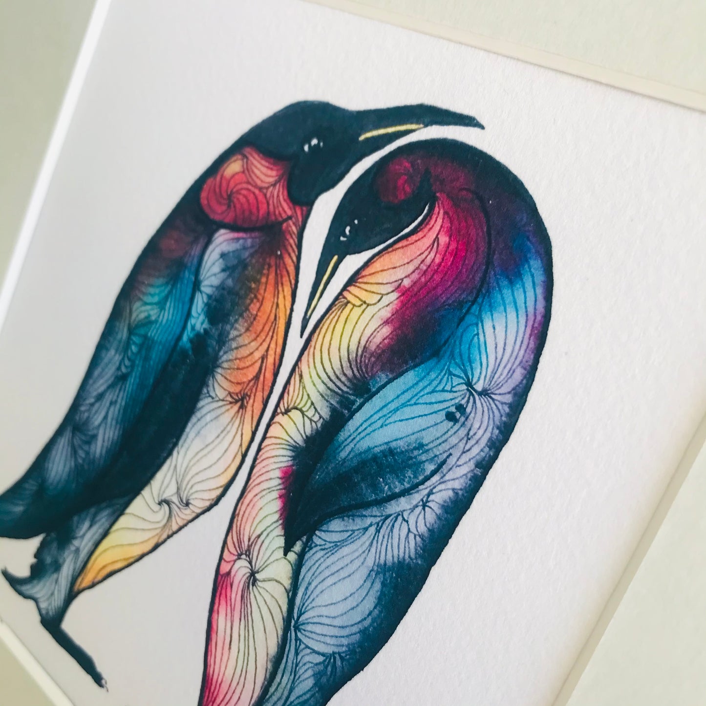 Mini Penguins Fine Art Print *Seconds*