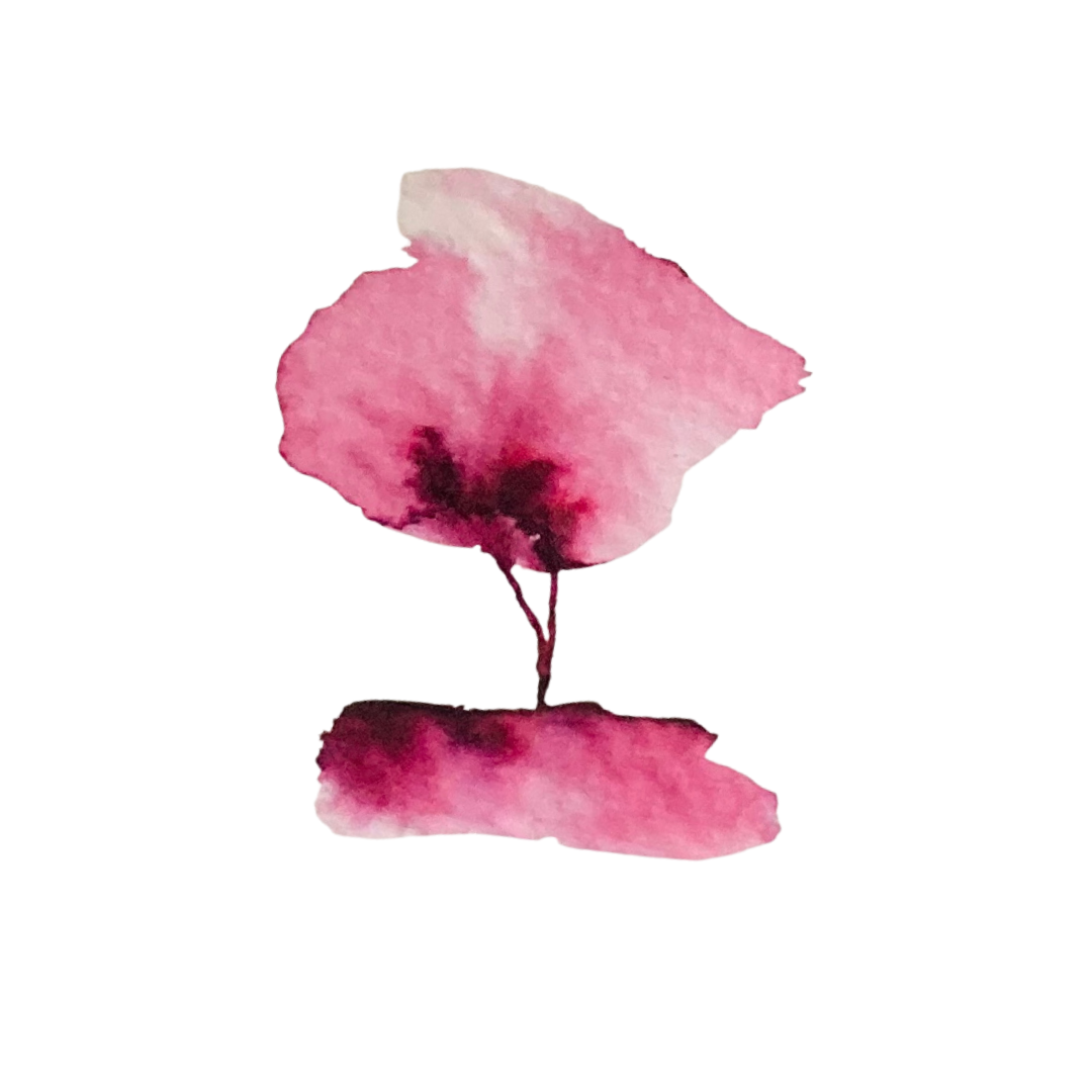 Tiny Tree #2 - Spring Pink