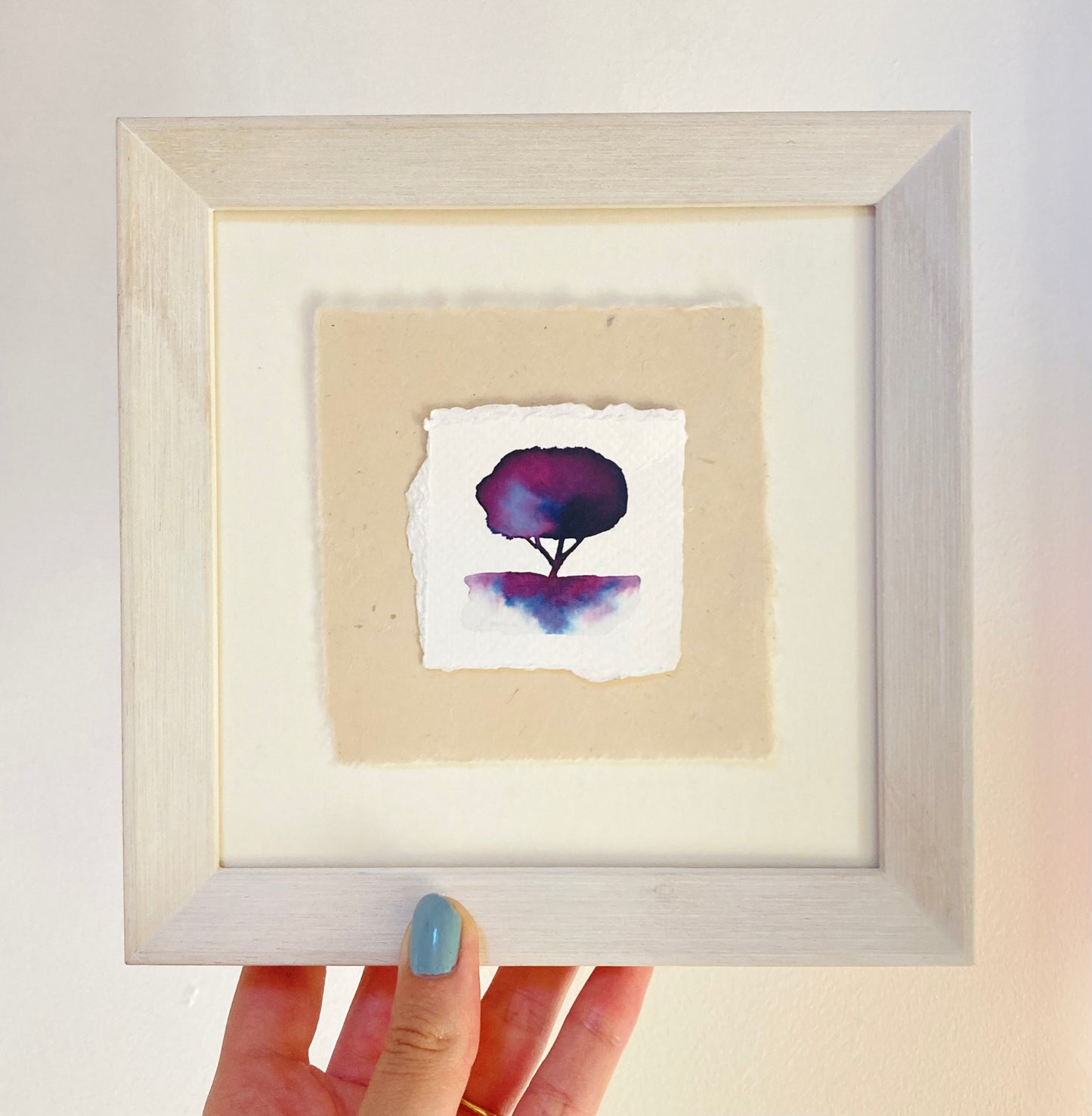 Tiny Tree #1 - Deep Violet