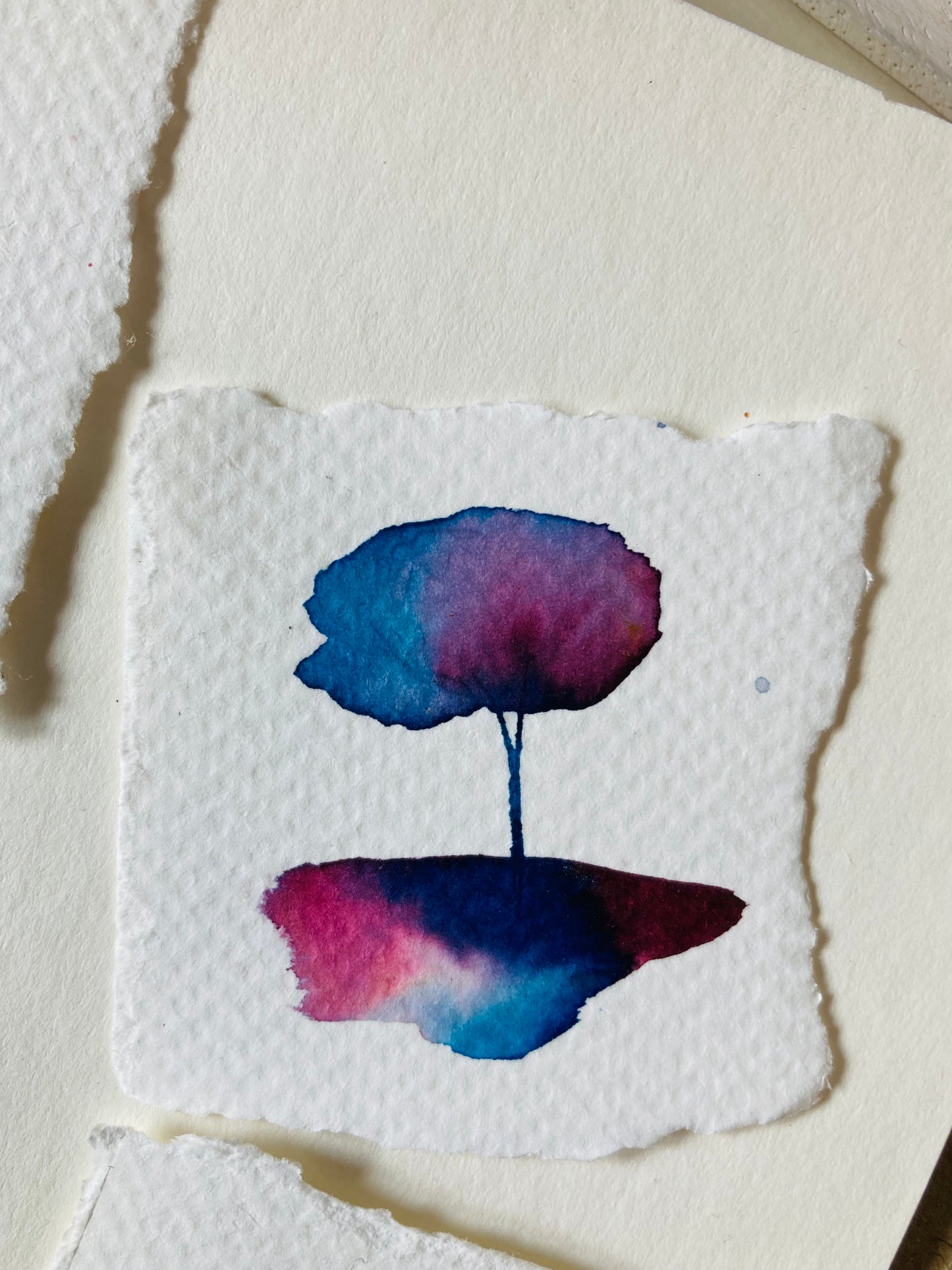 Tiny Tree #5 - Berry Blue