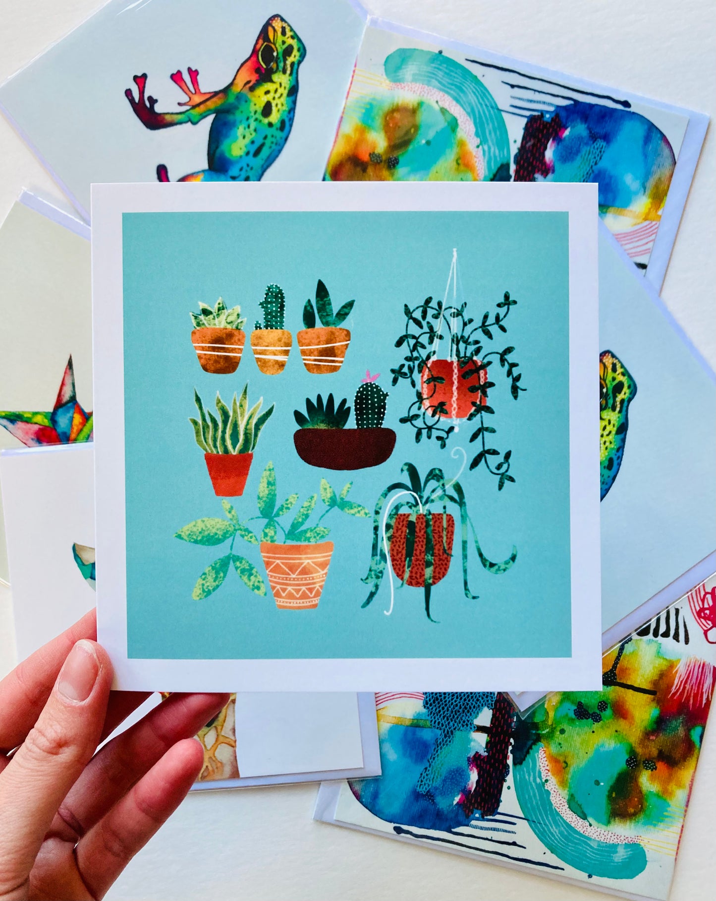 Houseplant Greetings Card *Seconds*