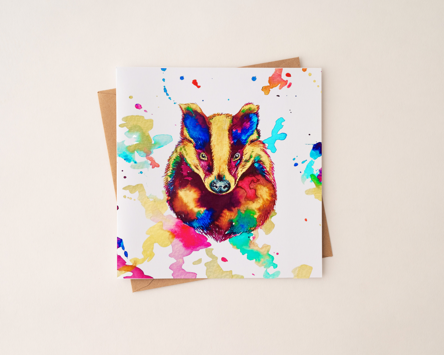Watercolour Winter Animals Card Pack *Seconds*